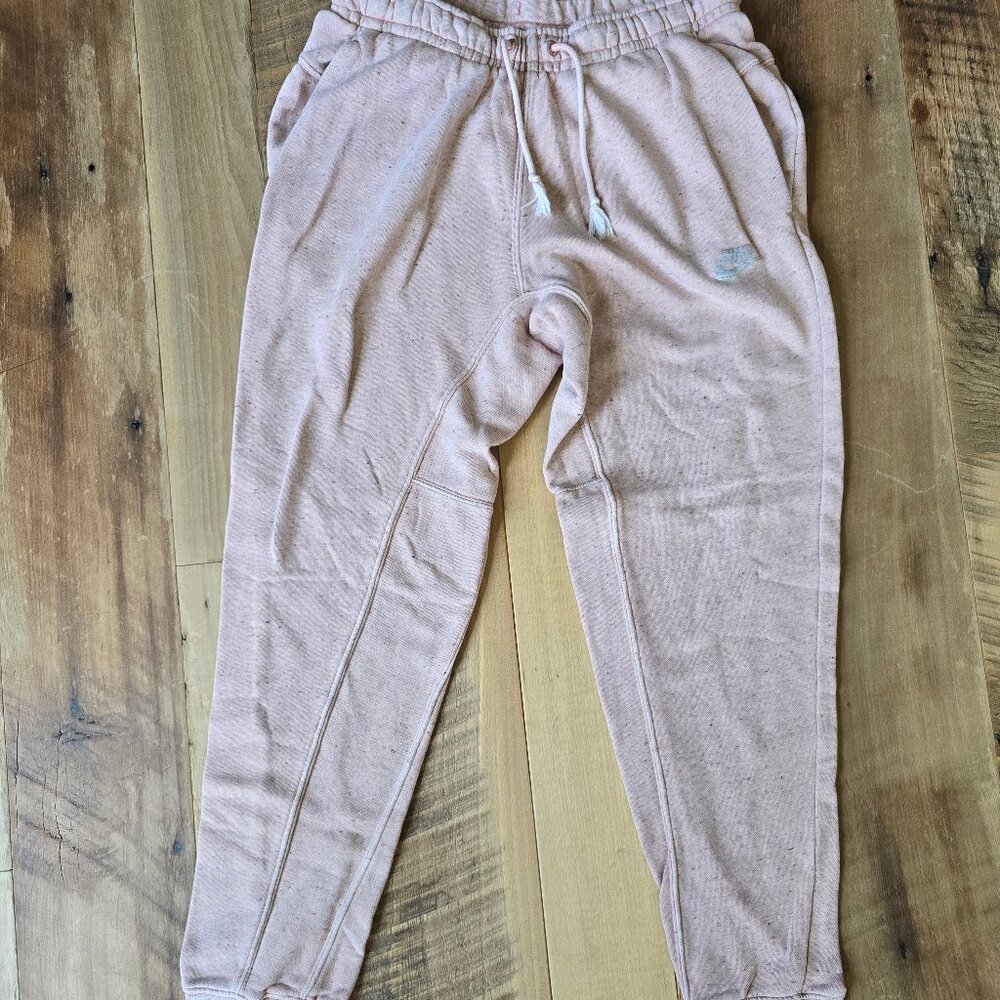 Nike Pink Confetti Speckled Sweatpants Size Small